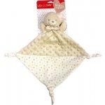 Bobo baby usínáček plyšový medvídek s čepičkou s hvězdičky růžový – Sleviste.cz