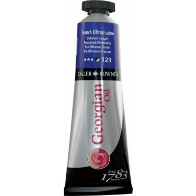 Daler Rowney Georgian olejová barva french ultramarine 38 ml 1 ks – Hledejceny.cz