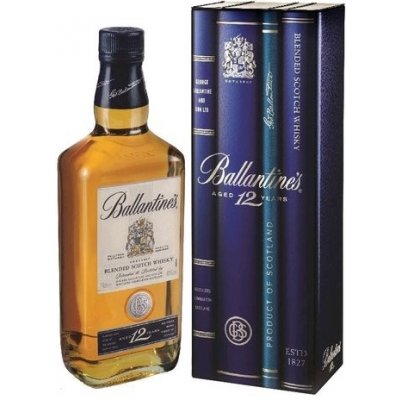 Ballantine’s Blended Scotch Whisky 12y 40% 0,7 l (tuba) – Zbozi.Blesk.cz