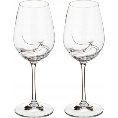 Crystalex sklenice na víno Turbulence 2 ks 350 ml – Zboží Dáma