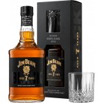 Jim Beam Black 7YO + 1 Sklenice 45% 0,7l – Hledejceny.cz