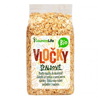 Country Life Vločky špaldové Bio 250 g