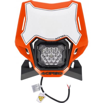 Acerbis maska světla VSL LUMEN-X oranž/černá – Hledejceny.cz