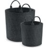 Piktogram BagBase Úložný koš BG 728, plstěný COT-520728r6401 S Melír charcoal