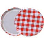 Alians-dn Víčko TO 82 káro červené RTS steril ADN – Zboží Dáma