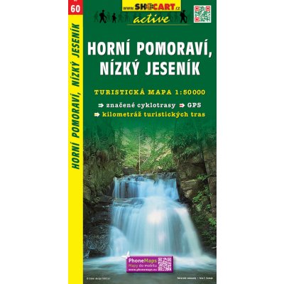 Horní Pomoraví Nízký Jeseník mapa 1:50 000 č. 60 – Hledejceny.cz