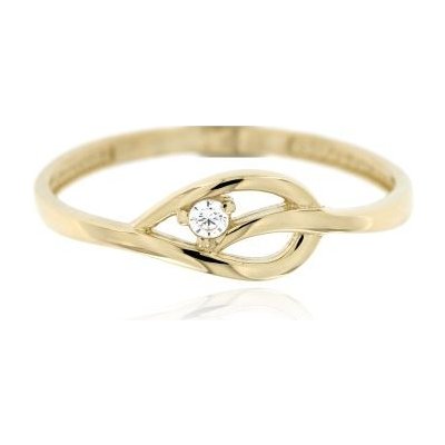 Zlatnictví U Kostela dámský zlatý prsten se zirkonem 870ž – Hledejceny.cz