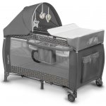 Lionelo Cestovní postýlka Sven Plus Grey Scandi – Zboží Dáma