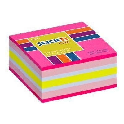 Stick´n Samolepicí bloček, neonová růžová, 51x51 mm, 250 listů, STICK N 21533 ,balení 250 ks – Hledejceny.cz