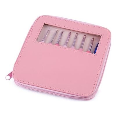 Sada háčku na háčkování + cvakačky v pouzdře – Sleviste.cz