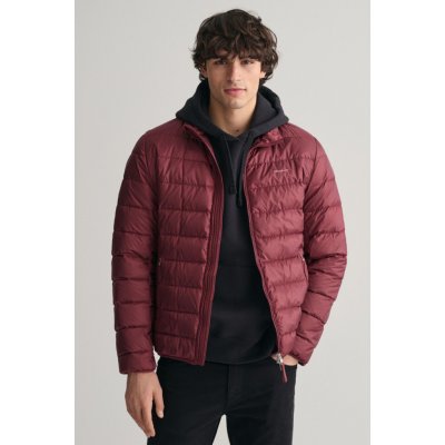 Gant Light Down Jacket červená – Sleviste.cz