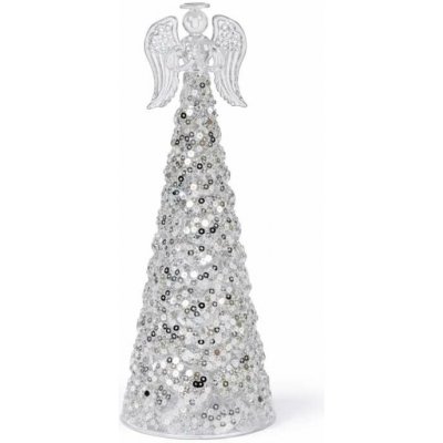 DECOLED Skleněný anděl, 10 x 26 cm – Sleviste.cz