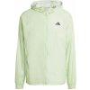 Pánská sportovní bunda adidas Pro Semi-Transparent Full-Zip semi green spark