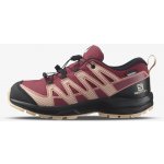 Salomon XA PRO V8 CSWP J L41614400 earth red/black/almond cream – Zboží Dáma