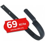 KJG Žlabový hák pro 280 mm antracitová šedá – Zboží Mobilmania