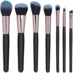 Mimo Makeup Brush Set Black 7 ks sada štětců – Zboží Dáma