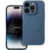 Pouzdro a kryt na mobilní telefon Pouzdro AppleMix Apple iPhone 14 Pro - podpora MagSafe - silikonové - modré