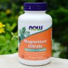 Vitamín a minerál Now Foods Magnesium Citrate 120 kapslí