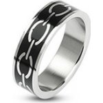 Spikes USA Dámský ocelový prsten , šíře OPR1330 – Zboží Mobilmania