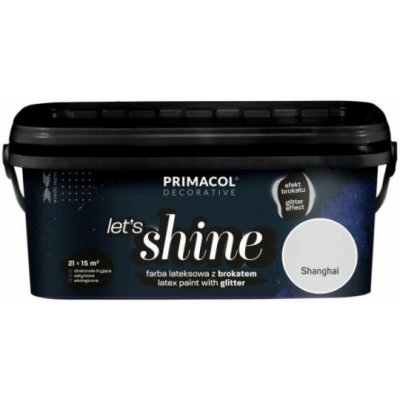 Primacol Decorative Lets Shine dekorativní barva s brokátem, Szanghaj, 2 l