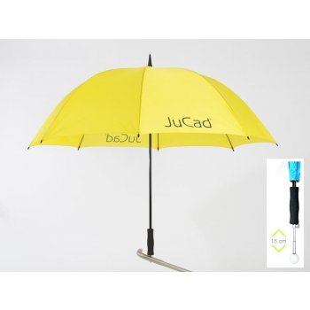 JuCad Telescopic Umbrella with Pin žlutá
