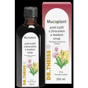 MUCOPLANT PROTI KAŠLI S JITROCELEM A MEDEM POR SIR 250ML