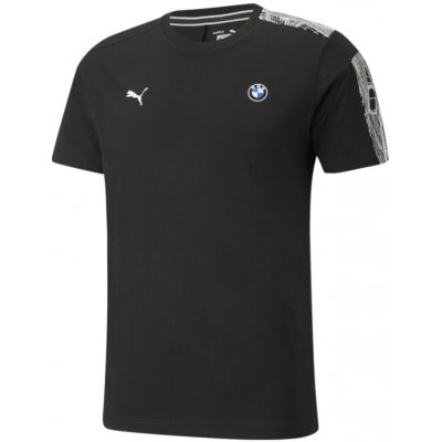 Puma Černé pánské tričko BMW Motorsport T7 Tee 531183-01 – Zboží Mobilmania