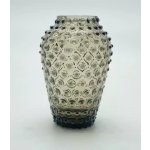 Váza 21cm – Hobnail – Ananas – hnědý kouř – Hledejceny.cz