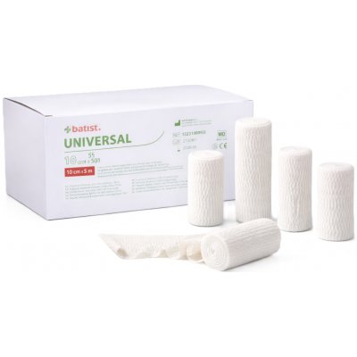 Obinadlo elastické Universal 10cm x 5m 10 ks – Sleviste.cz