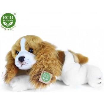 Eco-Friendly Rappa pes Kavalír King Charles španěl ležící 30 cm