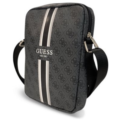 Guess PU 4G Printed Stripes Taška na Tablet 10 GUTB10P4RPSK Black – Zbozi.Blesk.cz