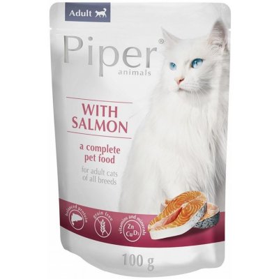 Piper Cat Adult s lososem 100 g – Sleviste.cz