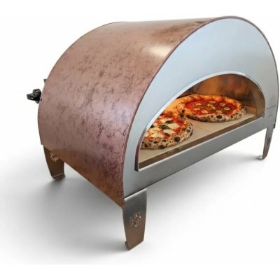 Pizza Party Plynová pec Emozione Starožitná měď Biscotto – Zboží Mobilmania