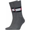 Tommy Hilfiger Klasické ponožky 481985001 Middle Grey Melange