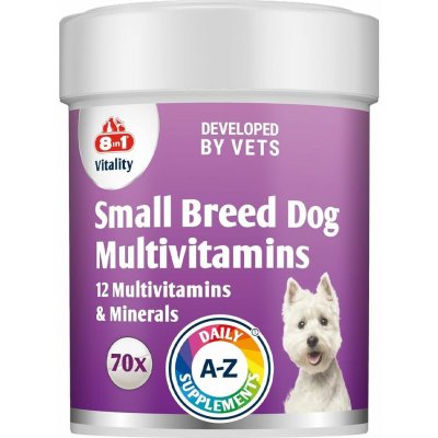 Vitality Multivitamin 8in1 for Small Breeds 70 tbl – Hledejceny.cz