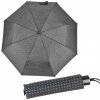 Deštník Doppler Mini Fiber pánský skládací deštník tm.šedý