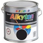 Alkyton hladký lesklý RAL 9005 černá 2,5L – Zboží Mobilmania