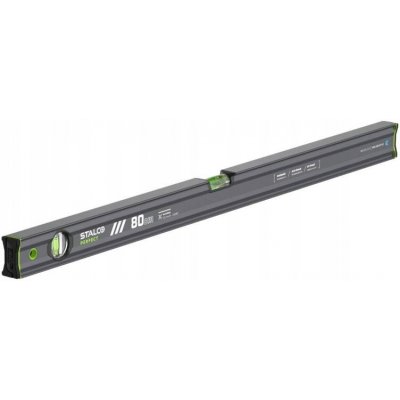Magnetická vodováha 80cm Antracit Vodováha Stalco Vseries S010265533 – Hledejceny.cz