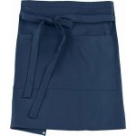 CG Workwear Gastro zástěra Roma s kapsami odolná proti pomačkání modrá tmavá CGW1262 – Hledejceny.cz