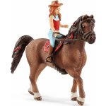 Schleich 42514 Zrzka Hannah a kůň Cayenne – Zboží Mobilmania