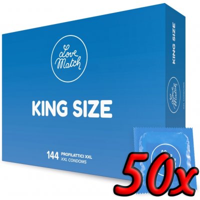 Love Match King Size 50 pack – Zboží Mobilmania