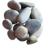 Malovaný kamínek Šedé plážové kamínky 2 kg – Zboží Dáma