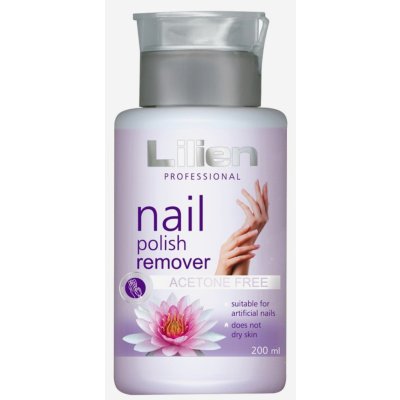 Lilien odlakovač bez acetonu s vůní leknínu pumpa 200 ml – Zboží Dáma