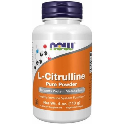 Now Foods L-citrulin čistý prášek 113 g – Hledejceny.cz