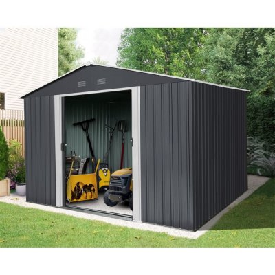 Riwall PRO RMSA 8x10 Anthracite - zahradní domek kovový 3 x 2,4 m SD-X0810-H170C-A – Zboží Dáma Riwall PRO RMSA 8x10 Anthracite - zahradní domek kovový 3 x 2,4 m SD-X0810-H170C-A – Zboží Dáma