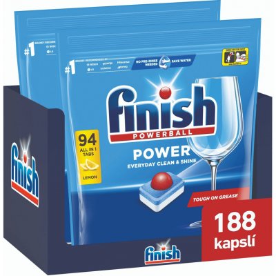 Finish Power All in 1 tablety do myčky 2 x 94 ks – Zbozi.Blesk.cz