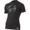 Pánské sportovní tričko Earth pánské Merino triko 9090 černá