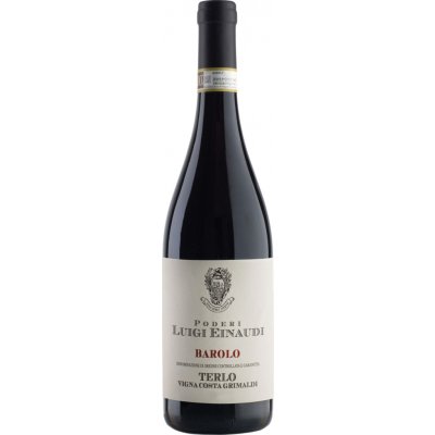 Poderi Luigi Einaudi Barolo Terlo Vigna Costa Grimaldi 2021 Červené 14.5% 0.75 l (holá láhev) – Hledejceny.cz
