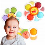 SPINNER SPINER PŘÍSSAWKA Senzorická hračka 3ks – Zbozi.Blesk.cz