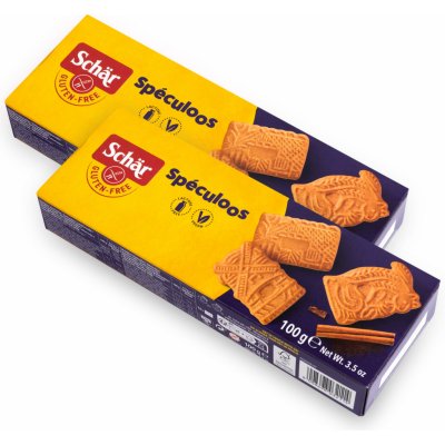 Schär Speculoos sušenky bez lepku kořeněné 100 g – Zboží Dáma